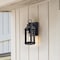 Nuvo Wilton - 1 Light Small Wall Lantern - Matte Black with Clear Seeded Glass 60/8101 - alternate 3